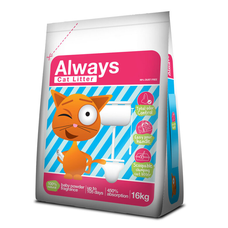 Always Original Areia Aglomerante para gatos , , large image number null